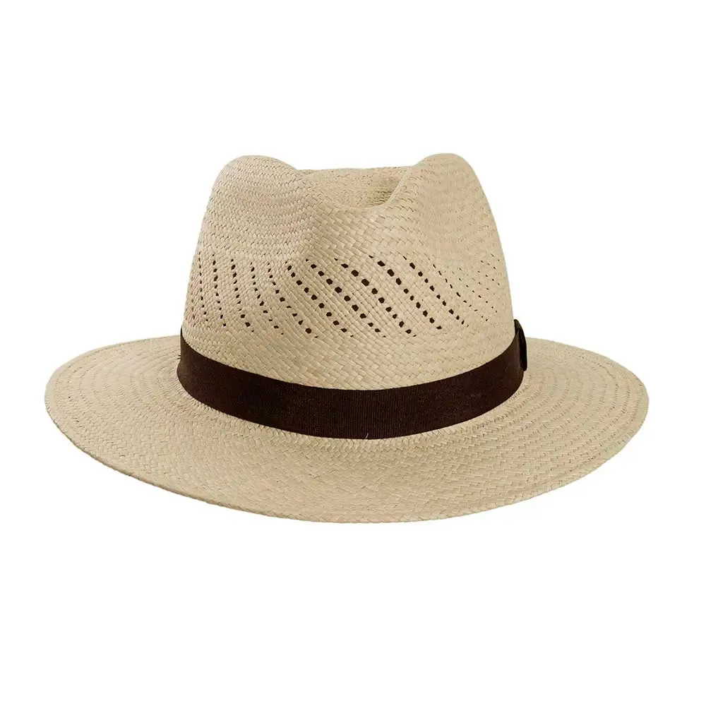 Tulum | Womens Panama Straw Fedora Hat