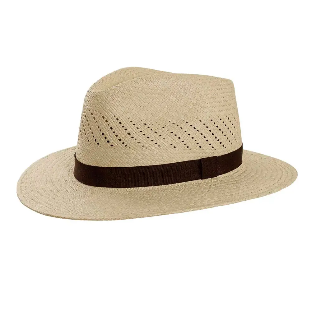 Tulum | Womens Panama Straw Fedora Hat