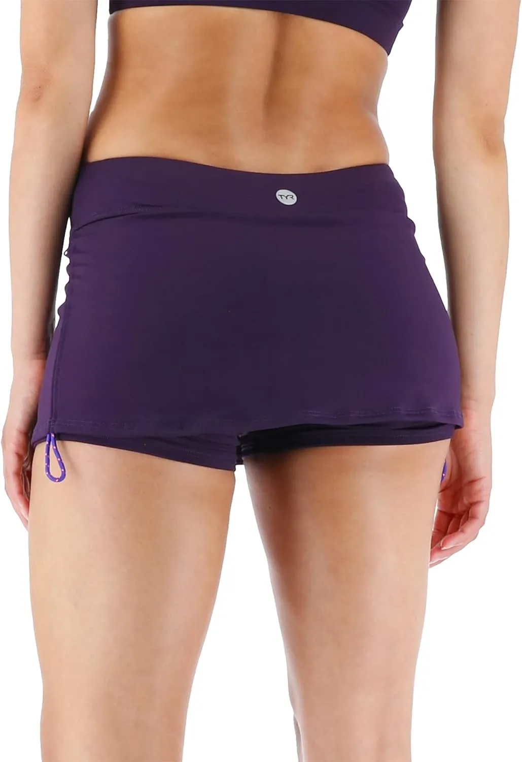 TYR Women's Standard Durafast Elite Della Swim Skort