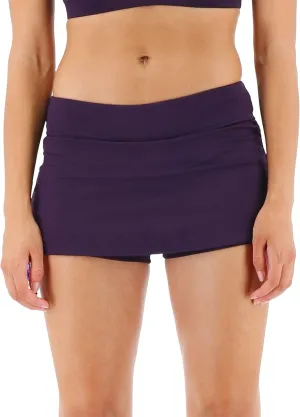 TYR Women's Standard Durafast Elite Della Swim Skort