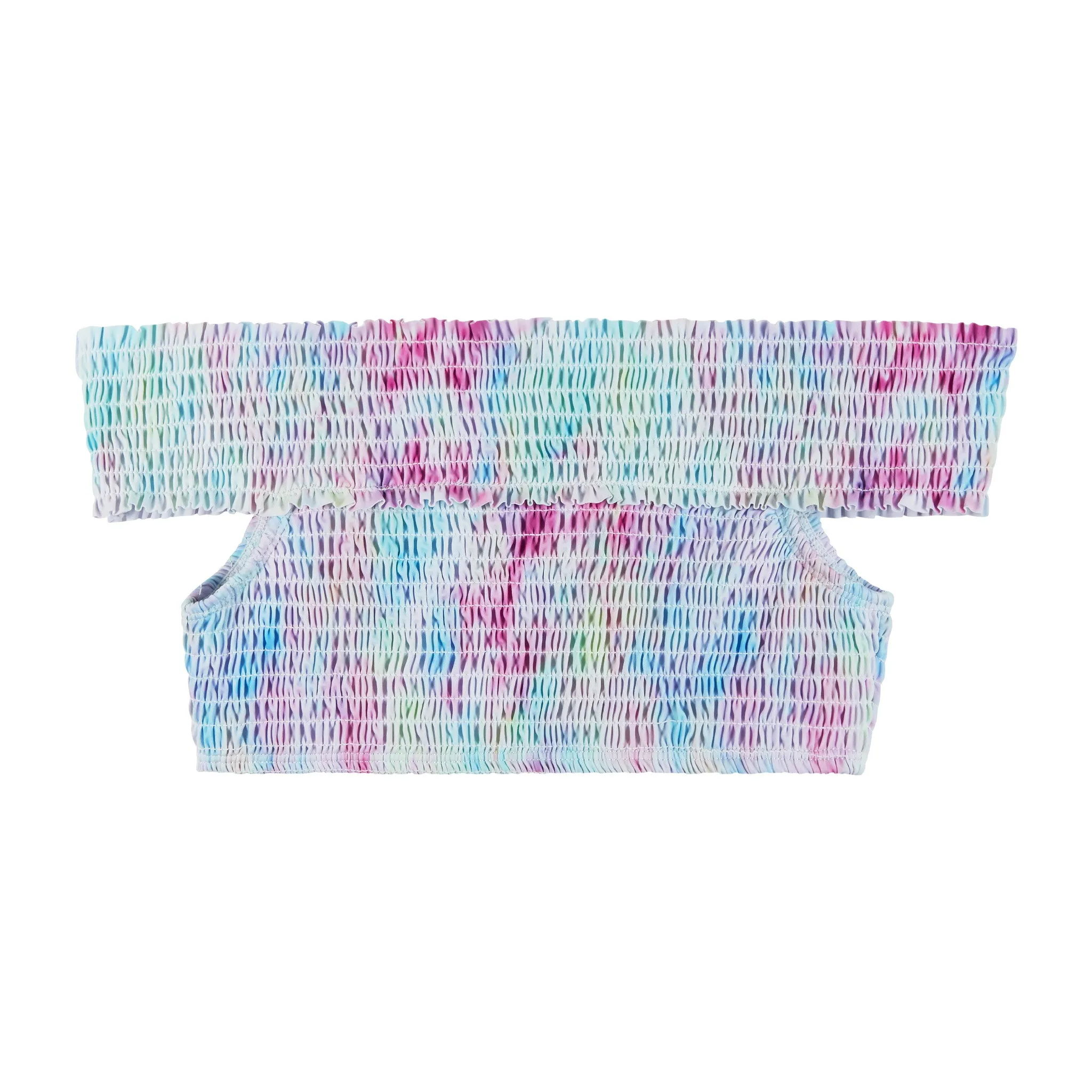 UPF 50  Tween Tie Dye Cold Shoulder Bikini (7-16 Years) | Purple