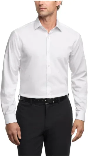 Van Heusen Men's Dress Shirt Slim Fit Comfort Performance Stretch