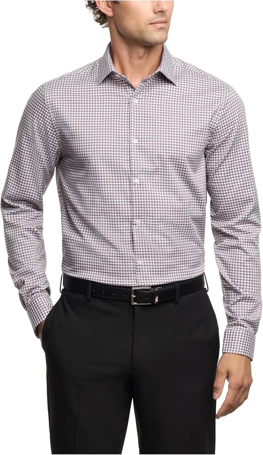 Van Heusen Men's Dress Shirt Slim Fit Comfort Performance Stretch