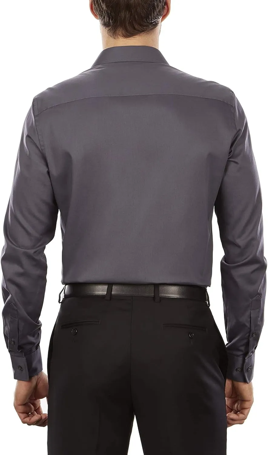 Van Heusen Men's Dress Shirt Slim Fit Flex Collar Stretch Solid