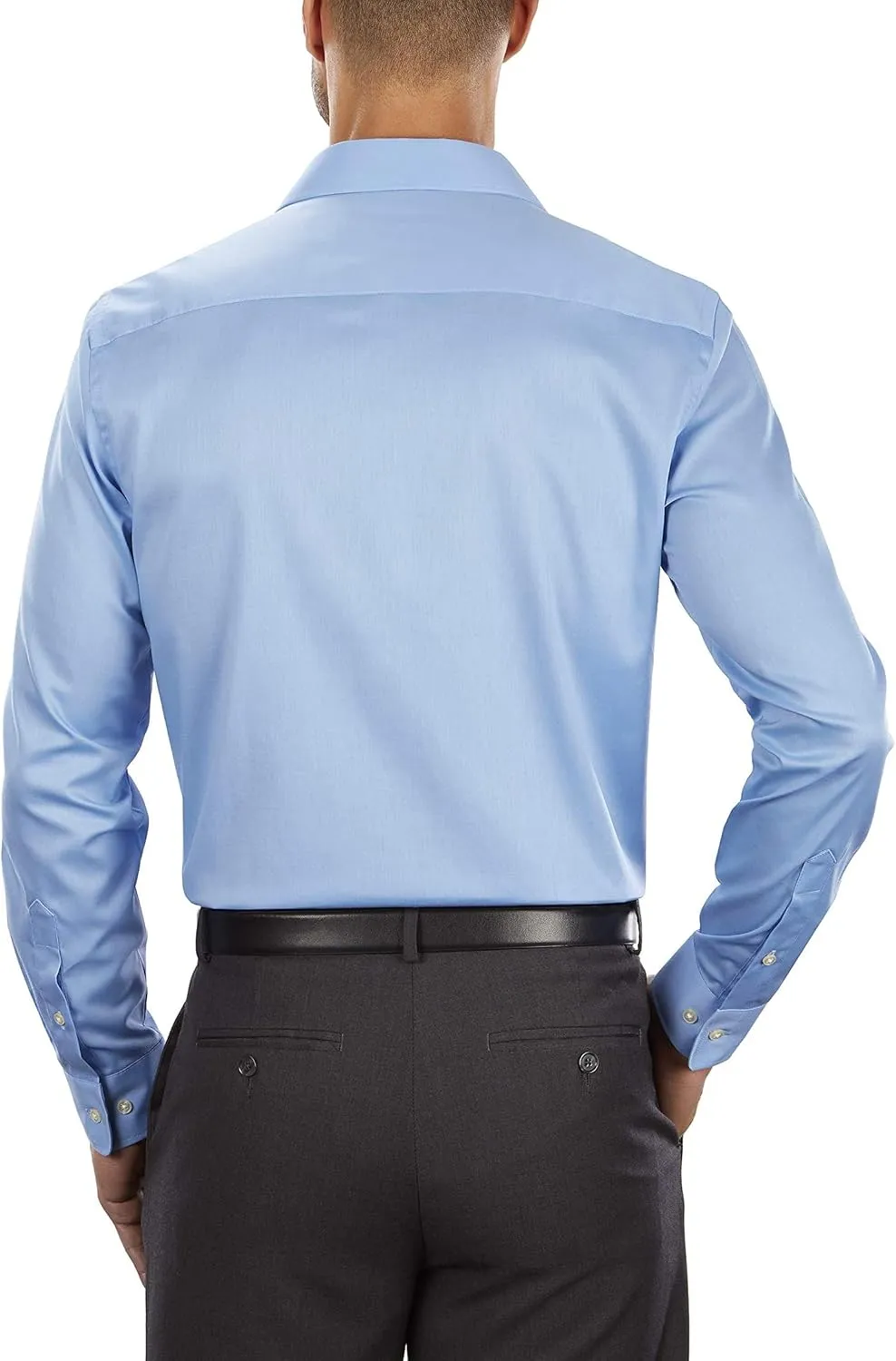 Van Heusen Men's Dress Shirt Slim Fit Flex Collar Stretch Solid