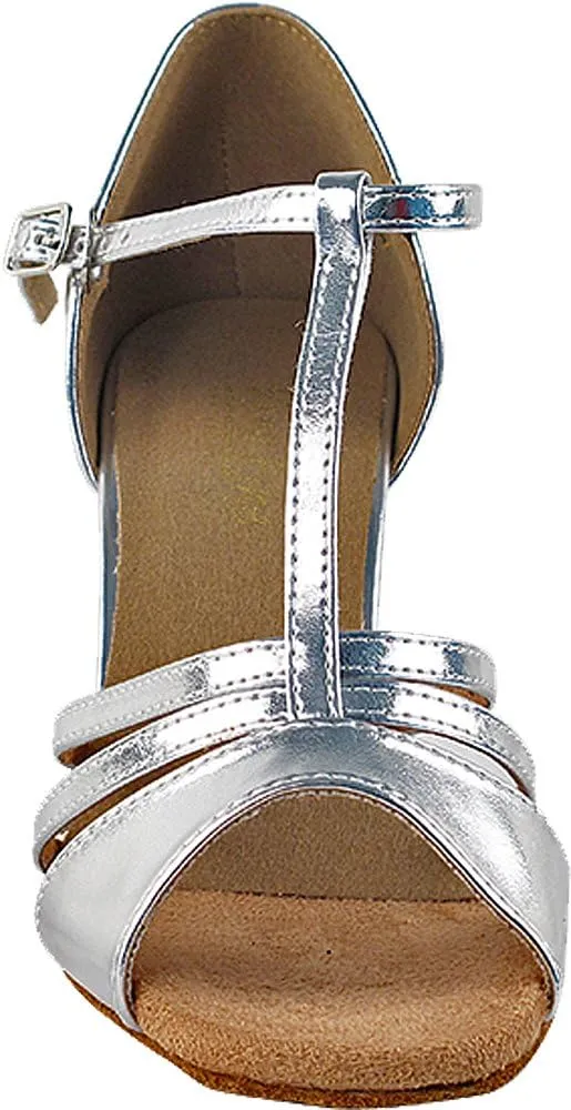 Very Fine Women's Ballroom Dance Shoes Tango Wedding Salsa Shoes 1683EBB Comfortable Dance Shoes 2.5" [Bundle of 5]