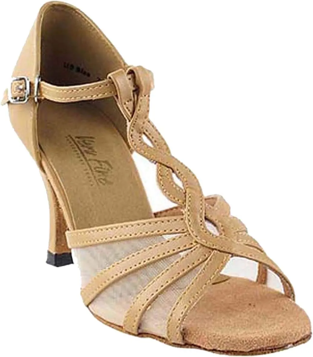 Very Fine Women's Ballroom Dance Shoes Tango Wedding Salsa Shoes 1692EB Comfortable Dance Shoes 2.5" [Bundle of 5]