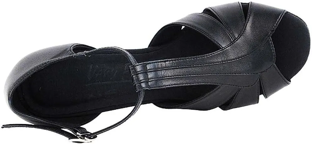 Very Fine Women's Ballroom Dance Shoes Tango Wedding Salsa Shoes S2806EB Comfortable Dance Shoes 3" [Bundle of 5]