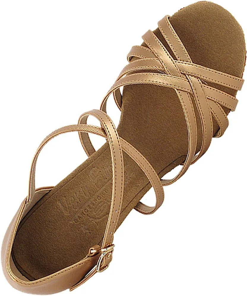 Very Fine Women's Ballroom Dance Shoes Tango Wedding Salsa Shoes S9216EB Comfortable Dance Shoes 3" [Bundle of 5]