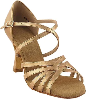Very Fine Women's Ballroom Dance Shoes Tango Wedding Salsa Shoes S9216EB Comfortable Dance Shoes 3" [Bundle of 5]