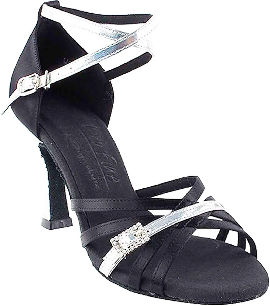 Very Fine Women's Ballroom Dance Shoes Tango Wedding Salsa Shoes S92327EB Comfortable Dance Shoes 2.5" [Bundle of 5]
