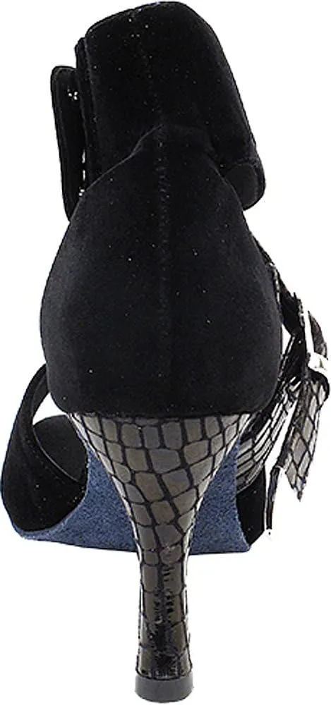 Very Fine Women's Ballroom Dance Shoes Tango Wedding Salsa Shoes Sera7015EB Comfortable Dance Shoes 2.5"[Bundle of 5]