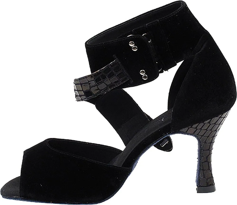 Very Fine Women's Ballroom Dance Shoes Tango Wedding Salsa Shoes Sera7015EB Comfortable Dance Shoes 2.5"[Bundle of 5]