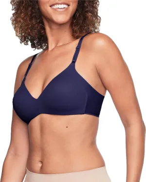 Warner's Women's No Side Effects Underarm-Smoothing Comfort Wireless Lightly Lined T-Shirt Bra 1056
