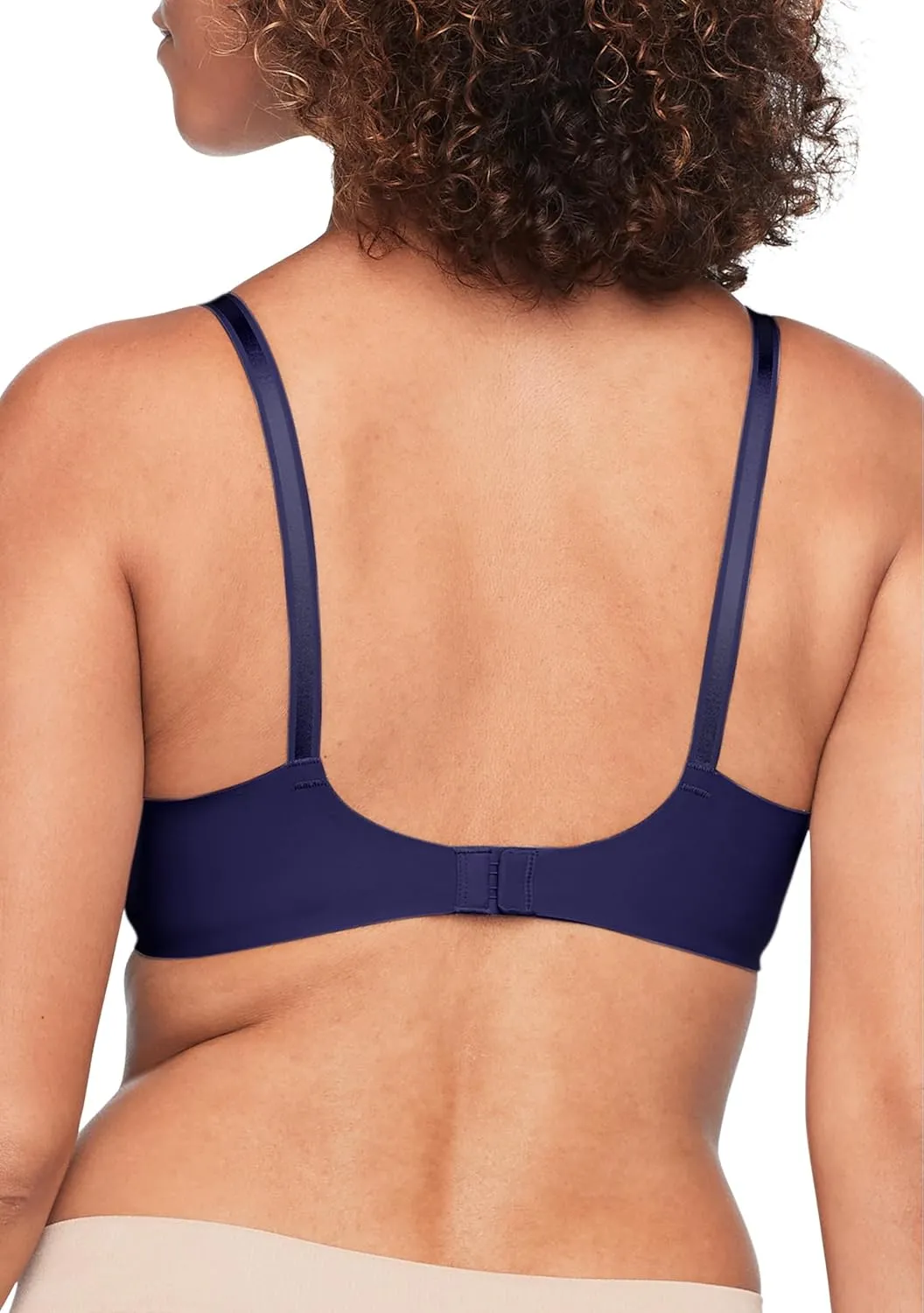 Warner's Women's No Side Effects Underarm-Smoothing Comfort Wireless Lightly Lined T-Shirt Bra 1056
