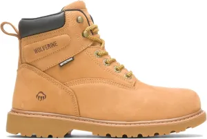 Wolverine Mens Floorhand Waterproof 6 Steel-Toe Work Boot