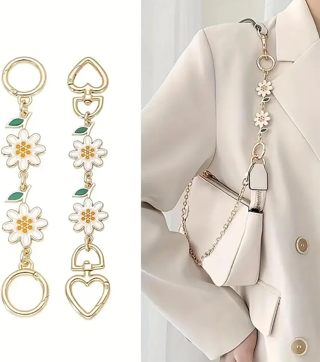 Women Purse Strap Extender Chain for Handbags - Exquisite Replacement Chain Strap