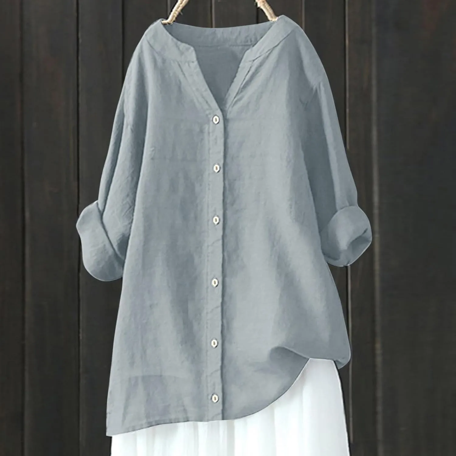 Women Sleeveless Linen Shirts Summer Casual Crewneck Tank Top Loose Solid Dressy 2025 Blouse Tunic