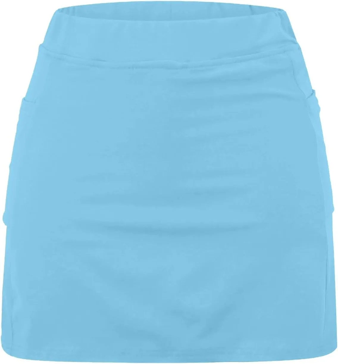 Women's 2 in 1 Athletic Running Shorts High Waisted Gym Workout Tennis Shorts High Waisted Tennis Skirt with Pockets