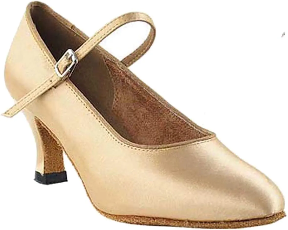 Women's Ballroom Dance Shoes Tango Wedding Salsa Shoes 3008EB Comfortable-Very Fine 2.5" [Bundle of 5]