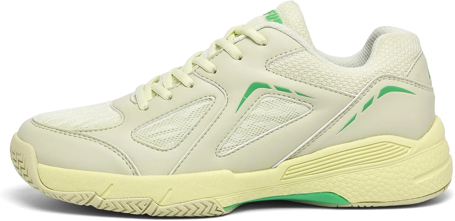 Women's Pickleball Shoes - AMZ-P601, Non-Slip, Cushioning, Anti-Torque, Breathable Court Shoes