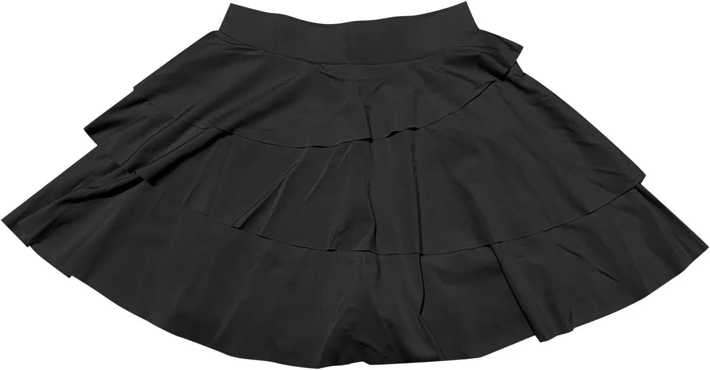 Womens Pleated Tennis Skirt High Waisted Athletic Workout Dress Running Skort