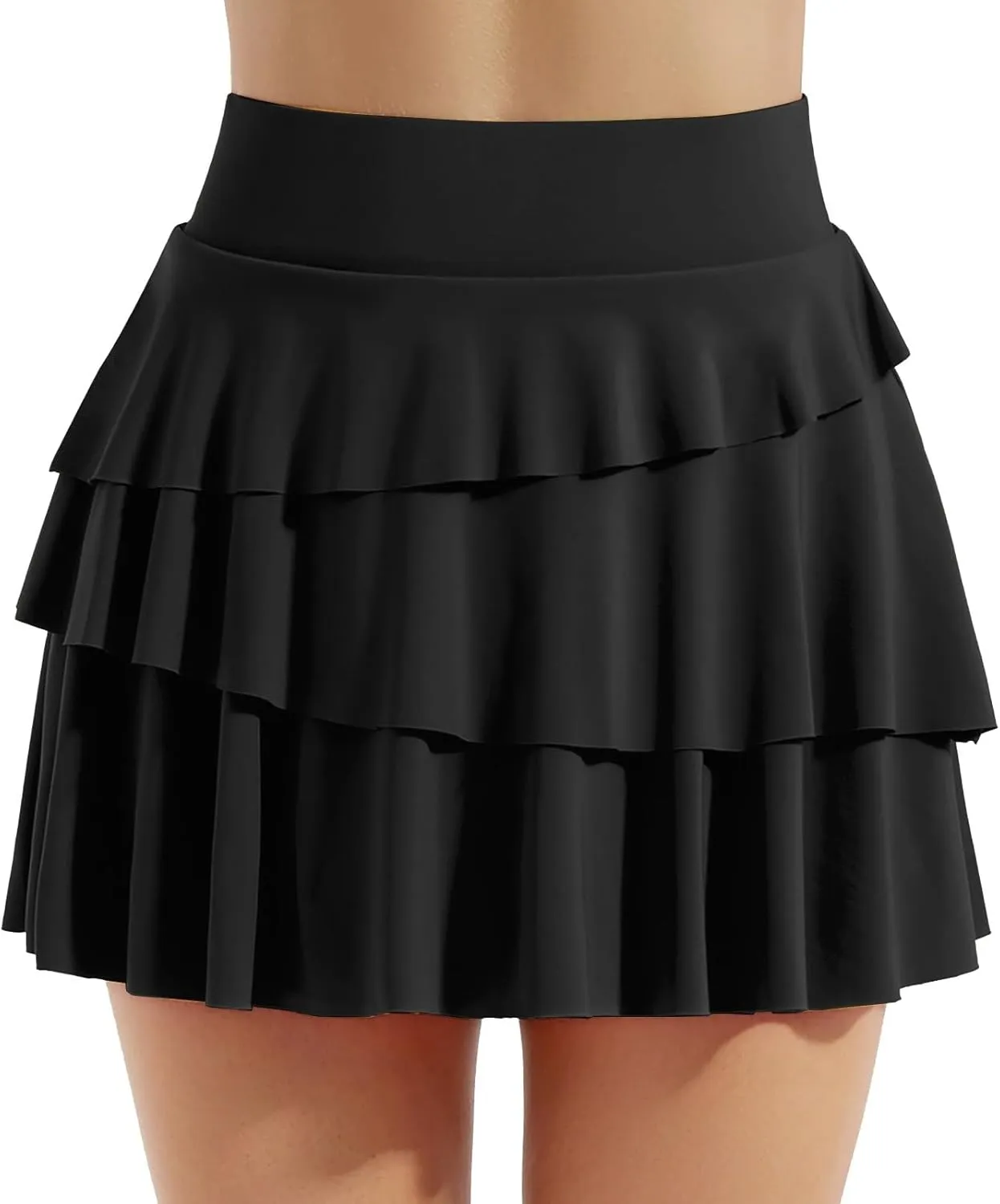 Womens Pleated Tennis Skirt High Waisted Athletic Workout Dress Running Skort