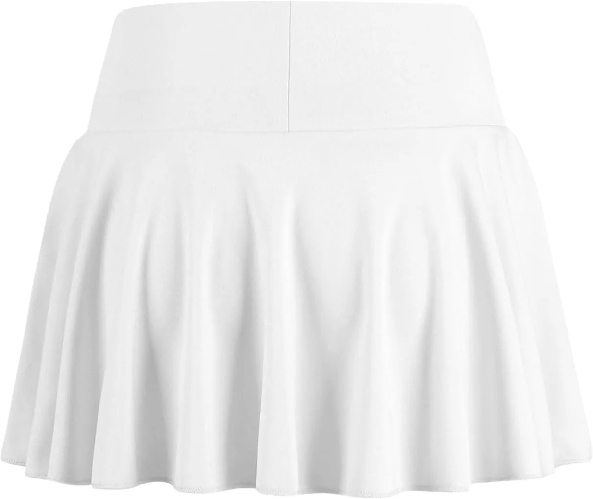 Womens Skorts with Pockets Tummy Control High Waisted Pleated Tennis Skirt Summer Golf Skirts with Shorts Underneath