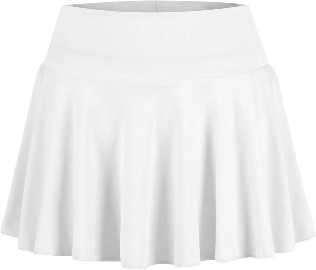 Womens Skorts with Pockets Tummy Control High Waisted Pleated Tennis Skirt Summer Golf Skirts with Shorts Underneath
