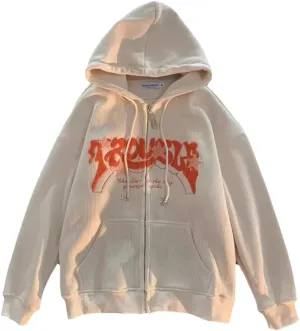 Y2K Unisex Streetwear - Hoodies for Men - Goth Hoodies for Women - Oversized Graphic Hoodie