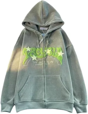 Y2K Unisex Streetwear - Hoodies for Men - Goth Hoodies for Women - Oversized Graphic Hoodie