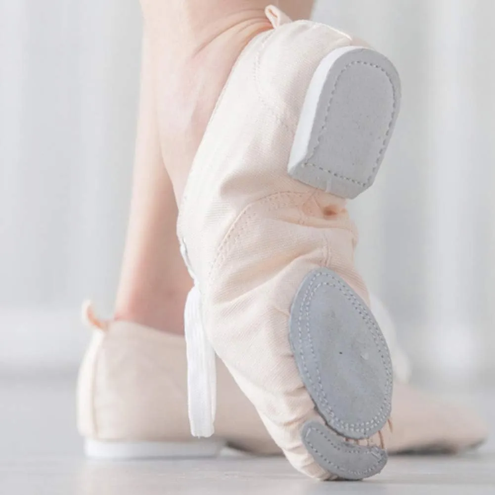 YKXLM Women's Breathable Canvas Jazz Dance Shoes Lady Latin Yoga Ballroom Dance Shoes,Model TJDBFBJS