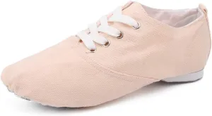 YKXLM Women's Breathable Canvas Jazz Dance Shoes Lady Latin Yoga Ballroom Dance Shoes,Model TJDBFBJS