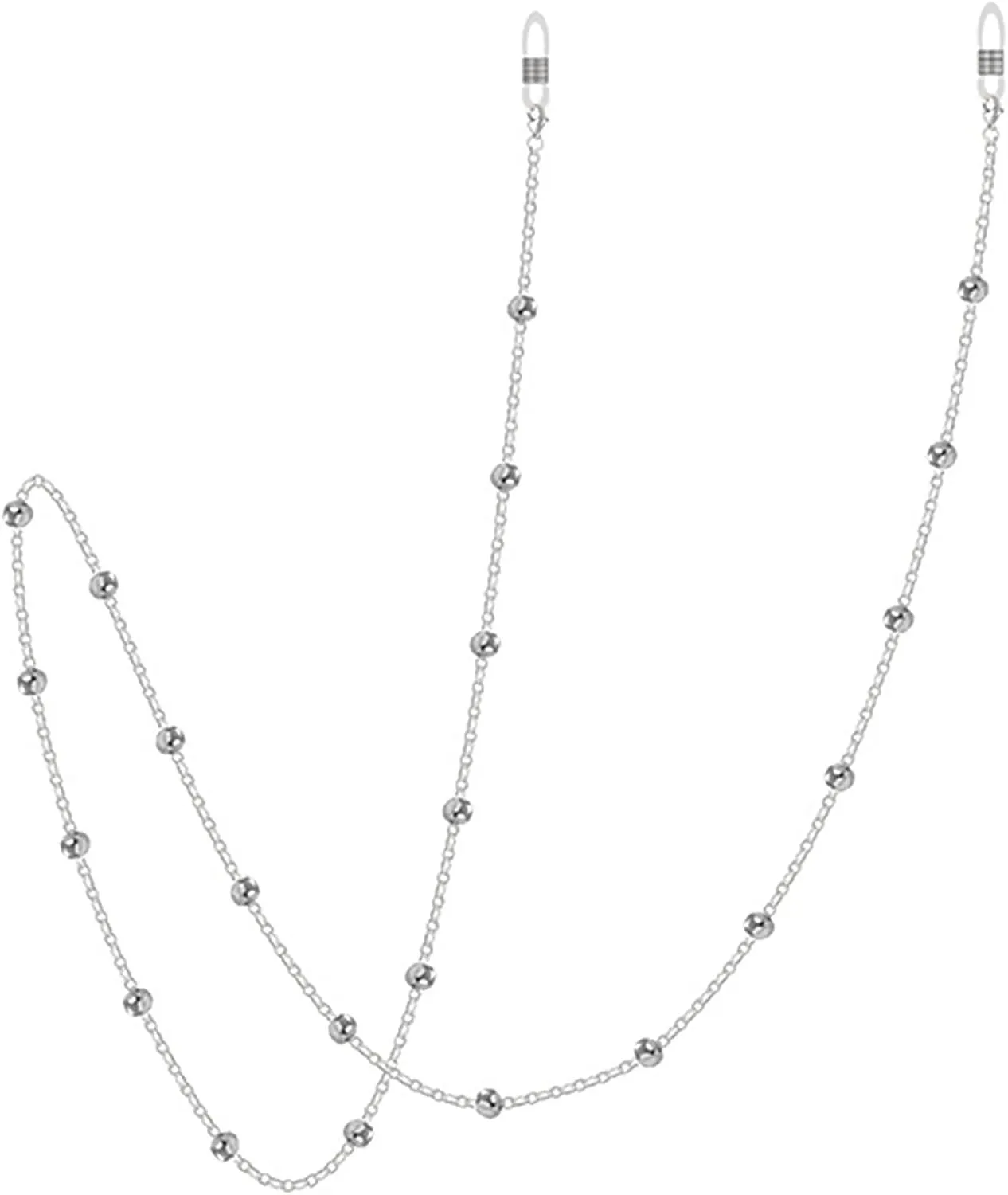 ZOORON Eyeglass Chains for Women, Premium Beaded Eyeglass Necklace Chain Cord, Eye Glasses String Holder